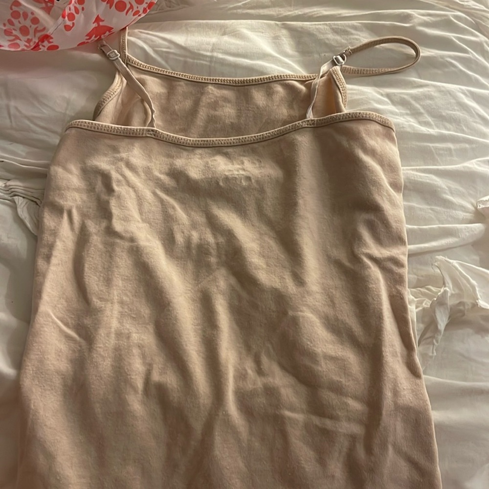 Size medium under shirt cami. Beige in a size medium (7-8). From Target.
